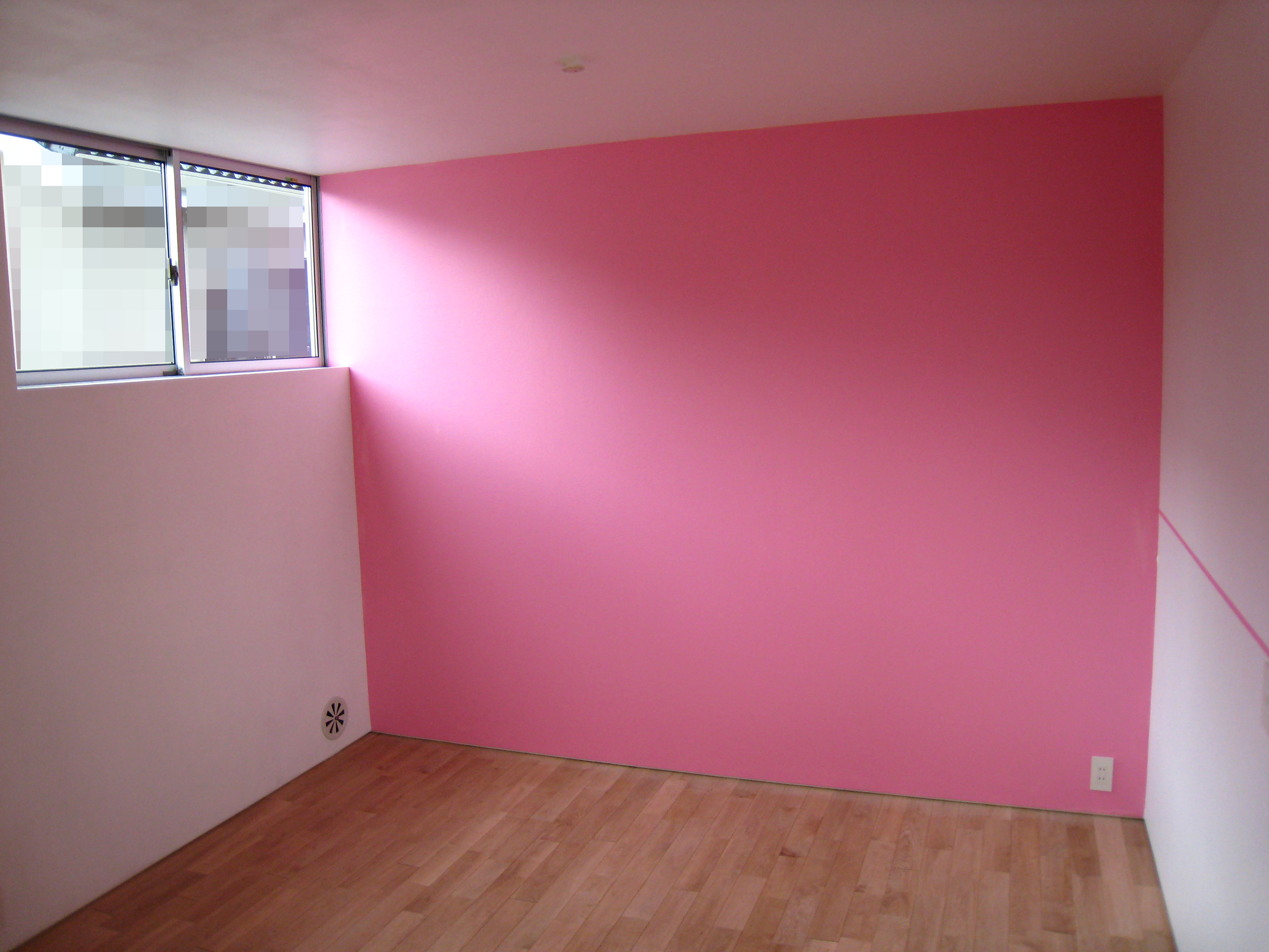 部屋 壁紙 ピンク